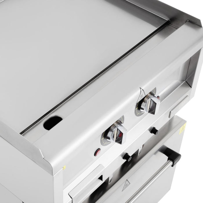 Buffalo 600 Series Freestanding Electric Griddle with Convection Oven Buffalo