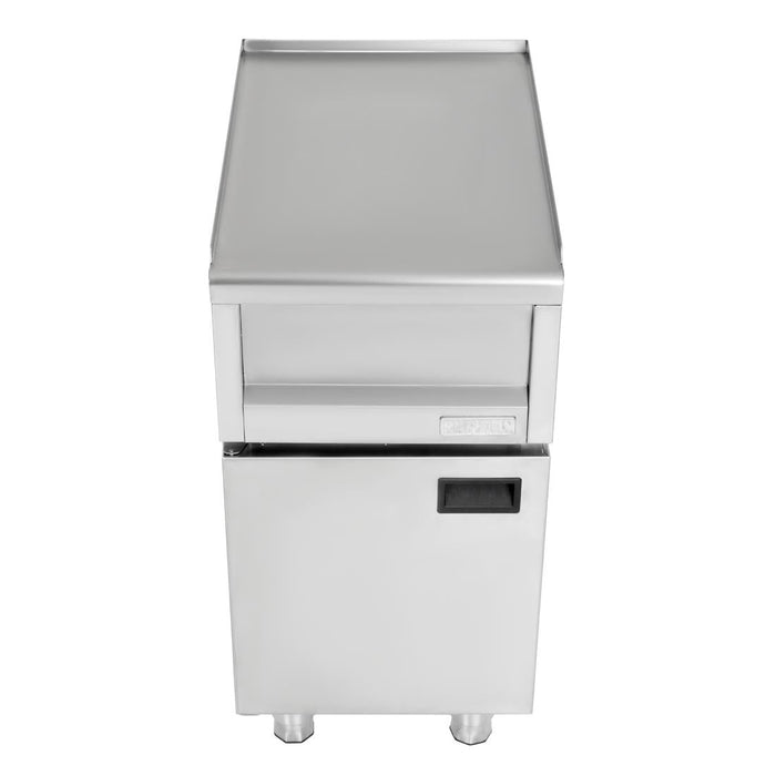 Buffalo 600 Series Neutral Prep Counter with Cupboard 400mm Buffalo
