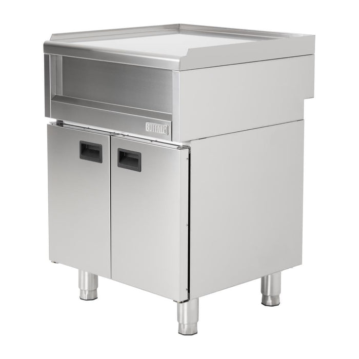 Buffalo 600 Series Neutral Prep Counter with Cupboard 600mm Buffalo