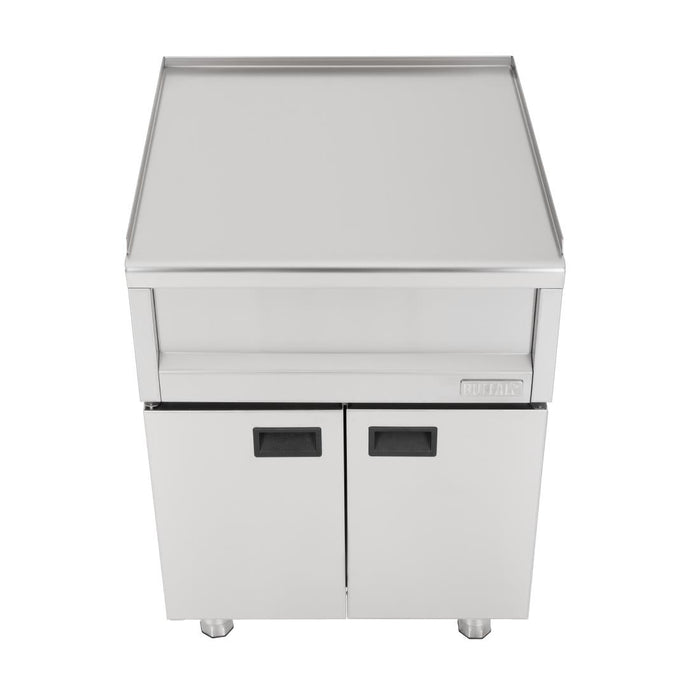 Buffalo 600 Series Neutral Prep Counter with Cupboard 600mm Buffalo