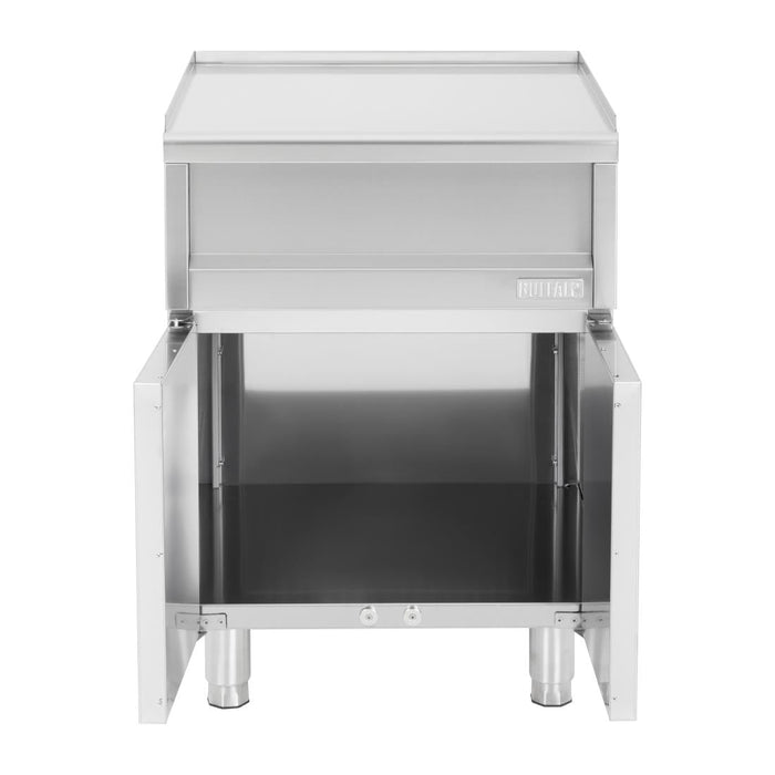 Buffalo 600 Series Neutral Prep Counter with Cupboard 600mm Buffalo