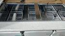 B Grade Commercial Saladette Fridge Glass Top 3 Doors  ***UNUSED*** Canmac Catering Equipment
