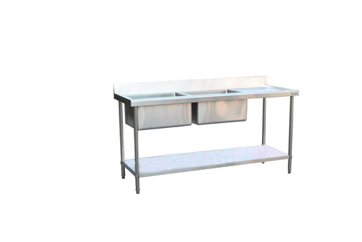 Infernus Stainless Steel Right Drainer Sink - 180cm/71" Canmac Catering Equipment