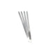 Stainless steel kebab skewers 2 cm x 46 cm, pack of 10