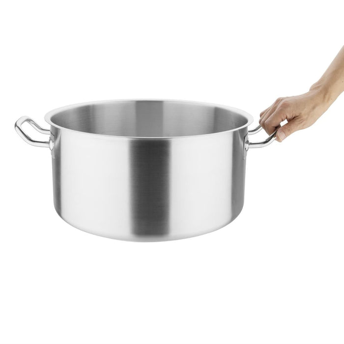 Vogue Stainless Steel Stew Pan 36cm Vogue