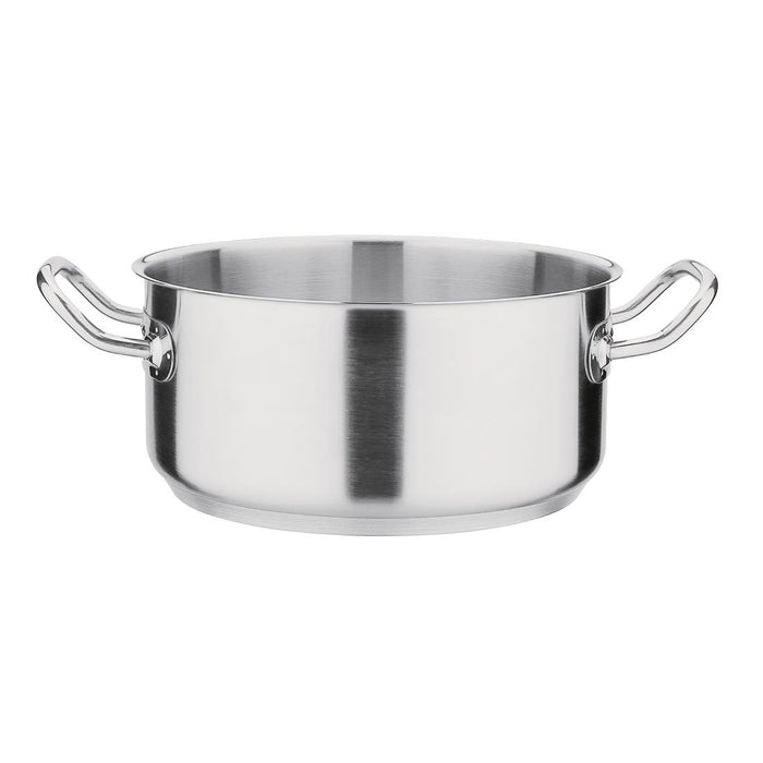 Size:24cm. Capacity: 4.5Ltr. Material: Stainless steel. Induction compatible. Compatible with lid: M950.