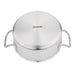 Vogue Stainless Steel Casserole Pan 24cm Vogue