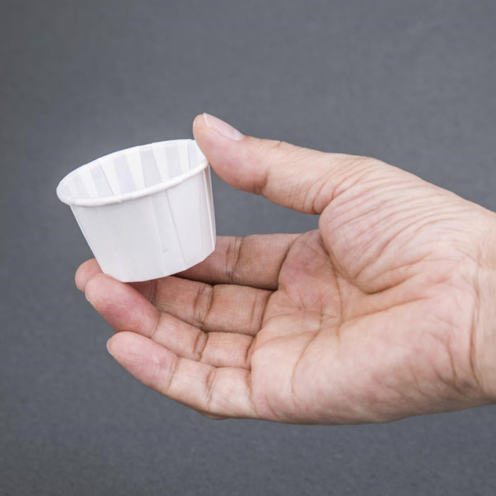 4 Aces Recyclable Paper Sauce Pots Medium 2oz (250 Pack) 4 Aces