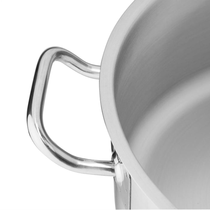 Vogue Stainless Steel Casserole Pan 36cm Vogue