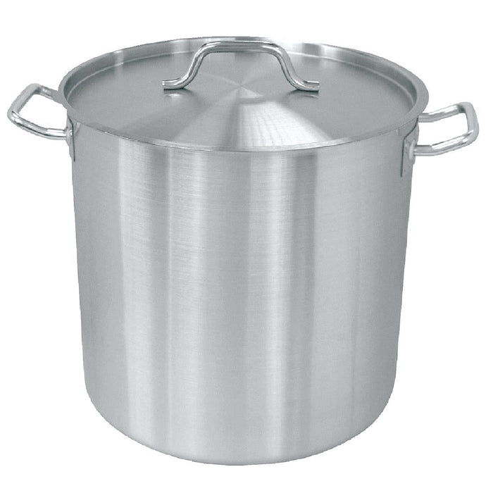 Vogue Stainless Steel Deep Stock Pot 36cm Vogue