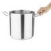 Vogue Stainless Steel Deep Stock Pot 24cm Vogue