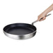 Vogue Aluminium Non-stick Teflon Platinum Plus Oval Frying Pan 40cm Vogue