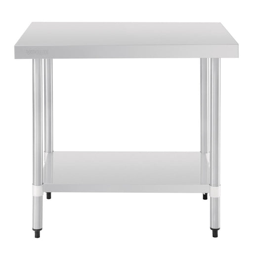 Vogue Stainless Steel Prep Table 900mm Vogue