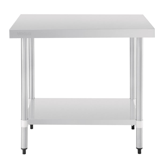 Vogue Stainless Steel Prep Table 900mm Vogue