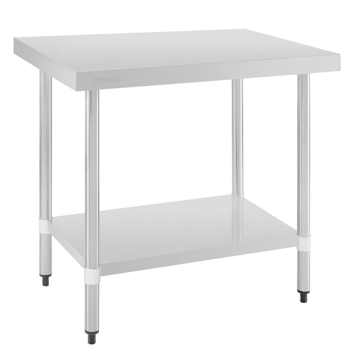 Vogue Stainless Steel Prep Table 900mm Vogue