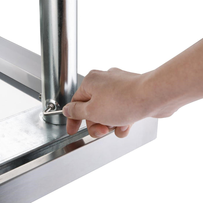 Vogue Stainless Steel Prep Table 900mm Vogue