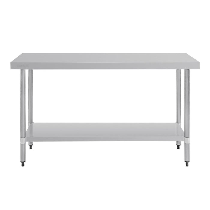 Vogue Stainless Steel Prep Table 1500mm Vogue