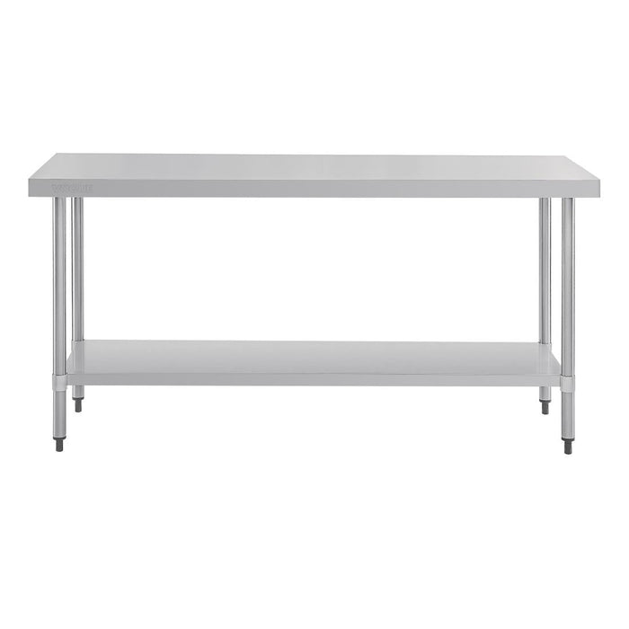 Vogue Stainless Steel Prep Table 1800mm Vogue