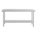 Vogue Stainless Steel Prep Table 1800mm Vogue