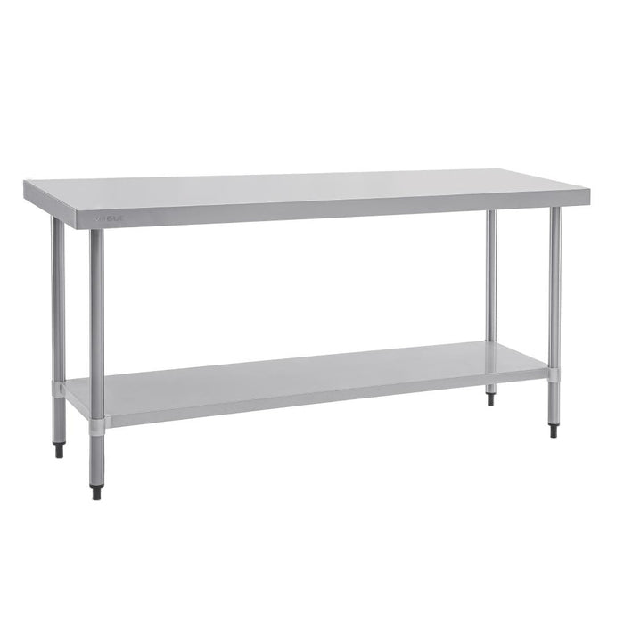 Vogue Stainless Steel Prep Table 1800mm Vogue
