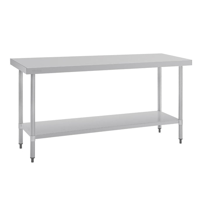 Vogue Stainless Steel Prep Table 1800mm Vogue