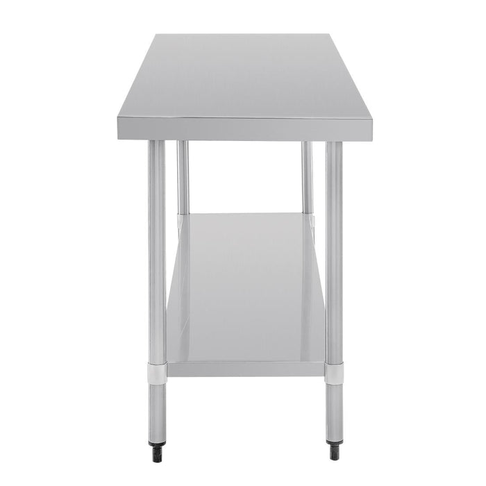 Vogue Stainless Steel Prep Table 1800mm Vogue