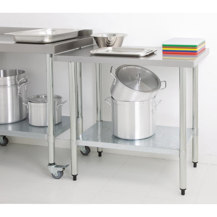 Vogue Stainless Steel Prep Table 1800mm Vogue