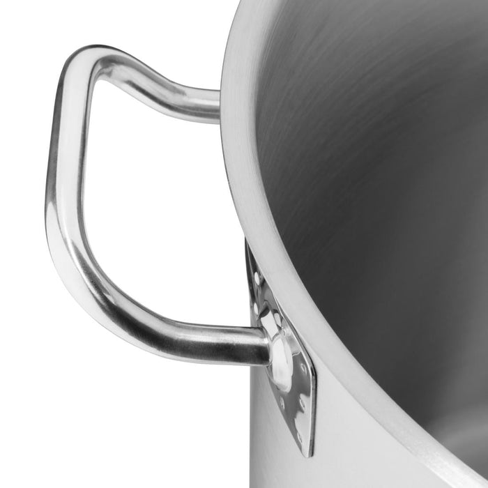 Vogue Stainless Steel Deep Stock Pot 40cm Vogue