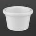 Olympia Kristallon Melamine Plain Ramekins White 63mm (12 Pack) Olympia