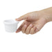Olympia Kristallon Melamine Plain Ramekins White 63mm (12 Pack) Olympia