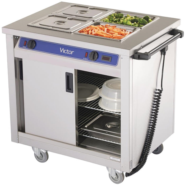 BM: 2x GN 1/1 Capacity: 36 plated meals or 258x 10" plates