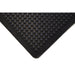 90cm x 120cm. Black rubber