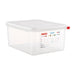 Capacity: 12.5Ltr. Material: Polypropylene. GN 1.2. Depth: 200mm. Pack quantity: 4