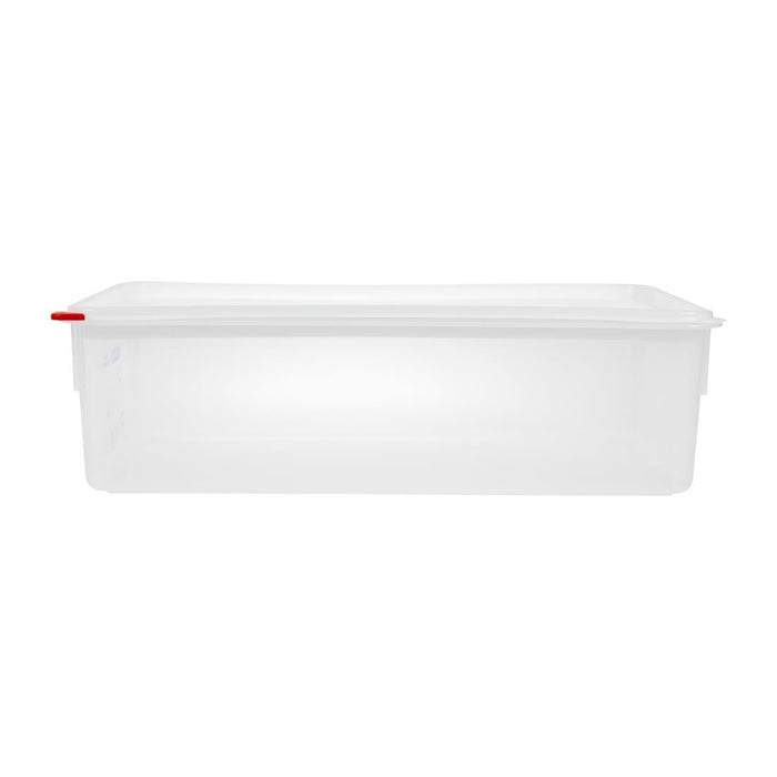 Araven Polypropylene 1/1 Gastronorm Food Storage Box 21Ltr (4 Pack) Araven