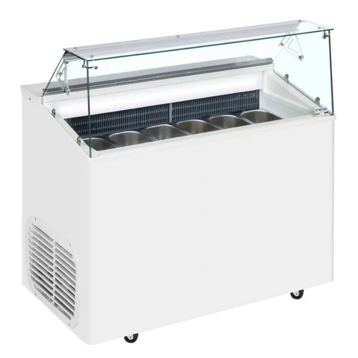 Framec TOP6E Soft Scoop Ice Cream Display