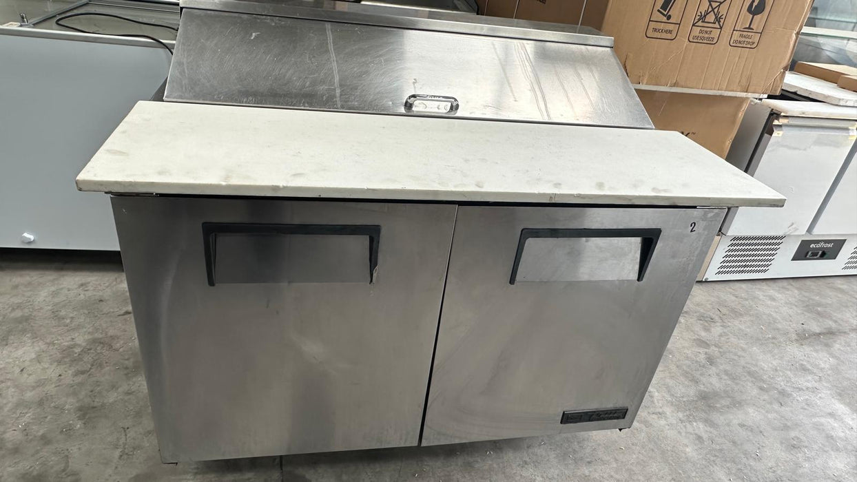 Commercial True TSSU-48-12-HC Twin Door Saladette Counter - Refurbished Canmac Catering Equipment