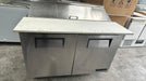 Commercial True TSSU-48-12-HC Twin Door Saladette Counter - Refurbished Canmac Catering Equipment