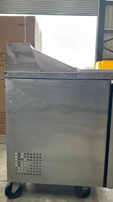 Commercial True TSSU-48-12-HC Twin Door Saladette Counter - Refurbished Canmac Catering Equipment