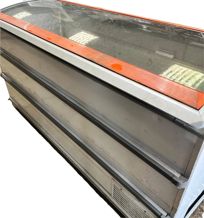 Novum 601L Glass Curve Top Display Freezer -Refurbished Canmac Refurbished