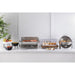 Olympia Kristallon Curved Black Melamine Bowl 8" Olympia