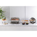 Olympia Kristallon Curved Black Melamine Bowl 8" Olympia