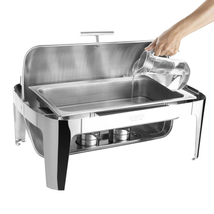 Olympia Madrid Roll Top Chafing Dish Olympia