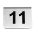 Olympia Stainless Steel Table Numbers 11-20 (10 Pack) Olympia