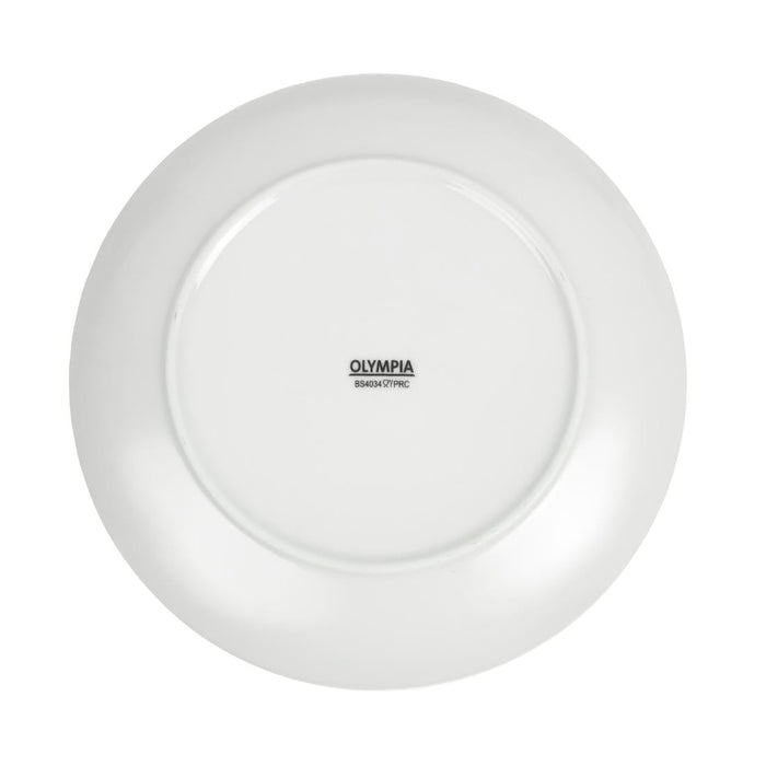 Olympia Whiteware Coupe Plates 230mm (12 Pack) Olympia
