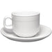 Olympia Linear Stacking Saucers White 60mm (12 Pack) Olympia