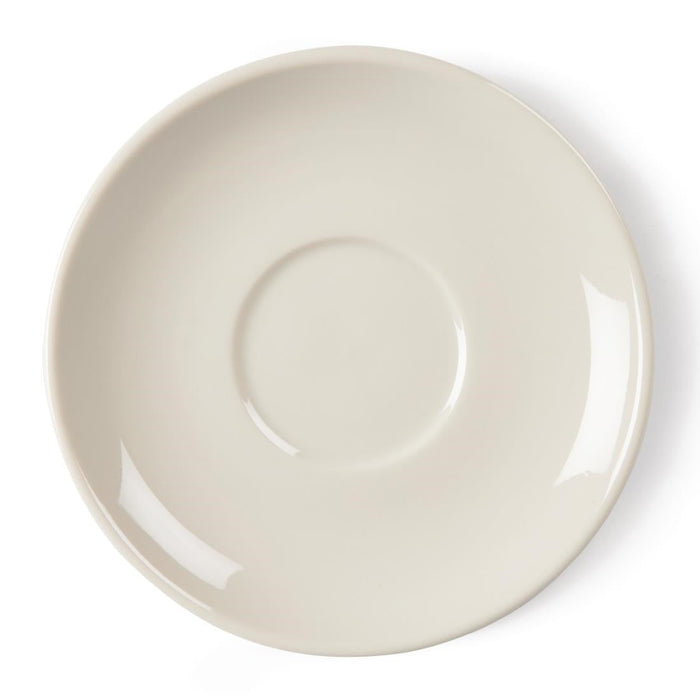 Olympia Ivory Stacking Saucers (12 Pack) Olympia
