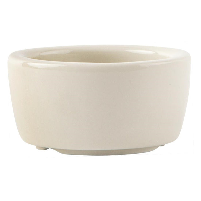 Olympia Ivory Butter Dish 56mm (12 Pack) Olympia