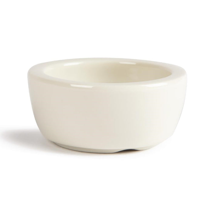 Olympia Ivory Butter Dish 56mm (12 Pack) Olympia