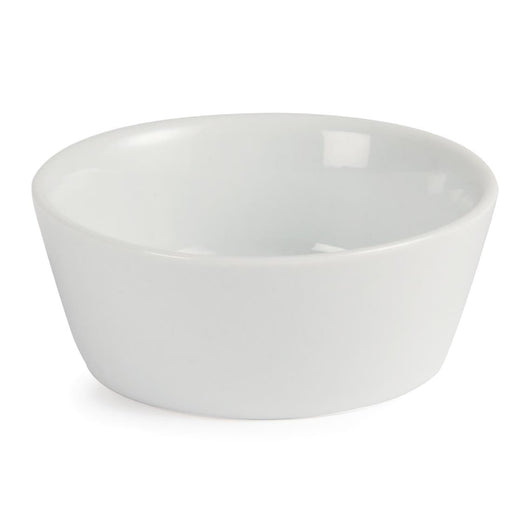 Olympia Whiteware Sloping Edge Bowls 90mm (12 Pack) Olympia