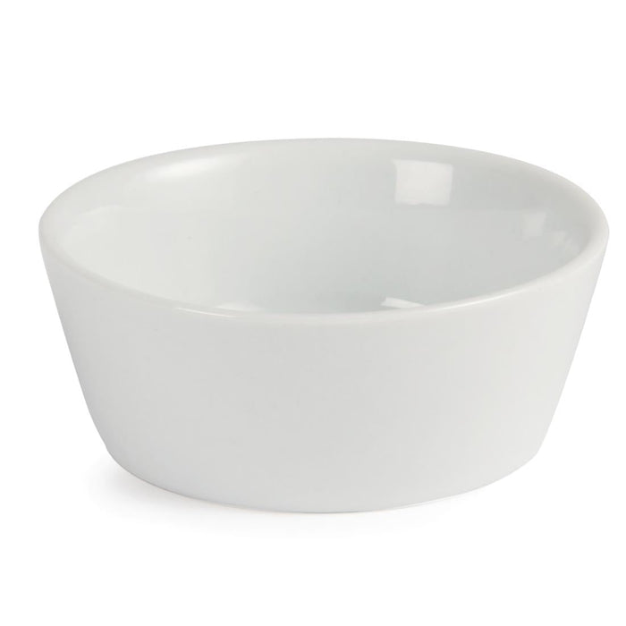 Olympia Whiteware Sloping Edge Bowls 90mm (12 Pack) Olympia